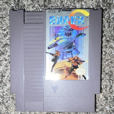Konami Super C Nintendo NES Shooter Contra Series Game Cartridge NTSC-U/C