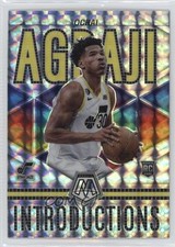 2022-23 Panini Mosaic Introductions Mosaic Prizm Ochai Agbaji #14 fm0