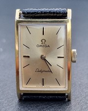OMEGA Ladymatic Watch Ref 551.015 Cal 661, 17x23mm rectangular case working 12