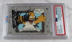 Dan Castellaneta Authentic Autographed PSA/DNA Auto 1989 Topps The Simpsons Card