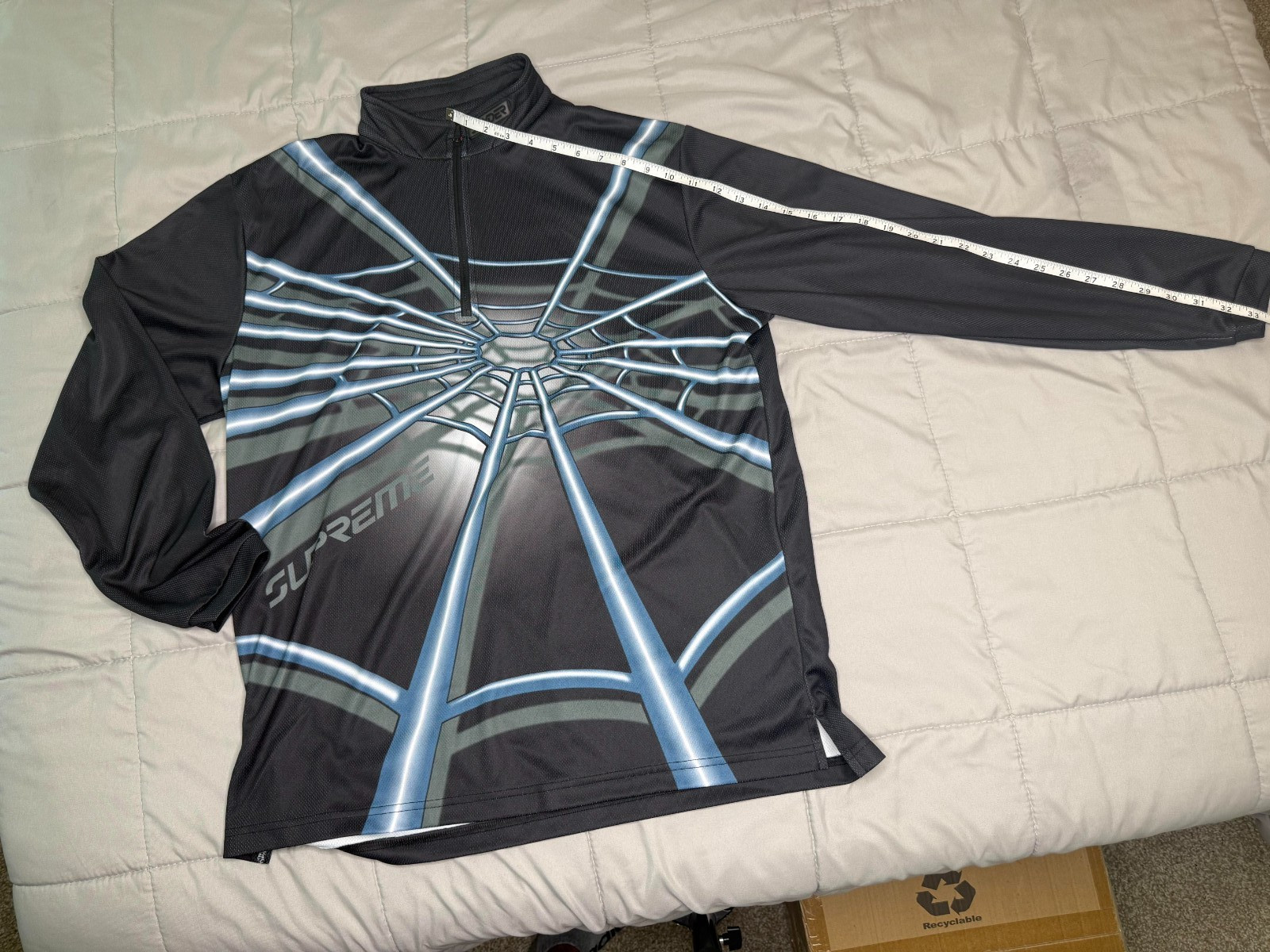 Supreme Spyder pullover half zip - image 4