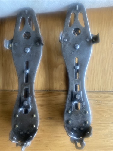 1890s GENUINE THE CALEDONIA ICE SKATES SIZE 9 Germany - Picture 3 of 5