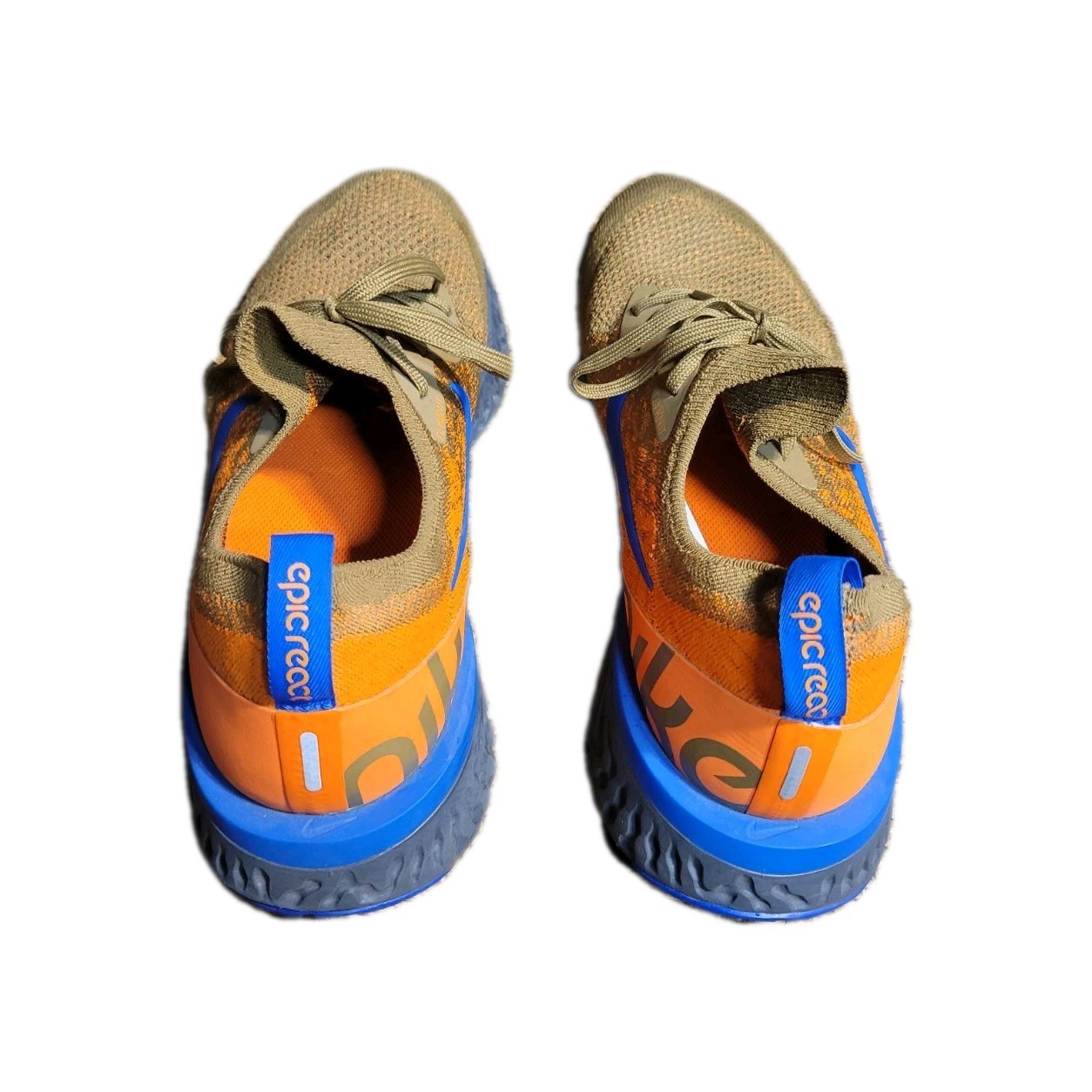 SAOLA Scarpe da corsa sportive Nike Epic React Flynit Mowabb da uomo taglia 12 sneakers