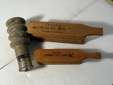 Lot Of 3 Turkey Calls. Lynch’s. Sweet Lil Liar And Twister HS Strut