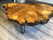Handmade Spalted Chestnut Coffee/End Table Solid Hardwood