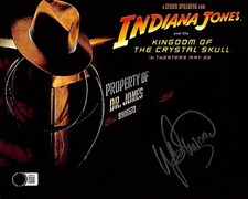 Wade Eastwood Signed Indiana Jones Kingdom of the Crystal Skull Photo 8x10 BAS