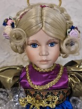 Paradise Galleries Musical Porcelain Doll Ang...