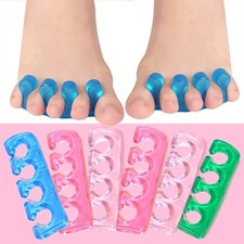 Silicone Toe Separators 2pcs Soft Toe Spacers Nail Polish Pedicure Manicure Tool