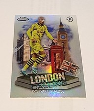 23/24 Topps Chrome UEFA Club Competitions Soccer London Calling Donyell Malen 