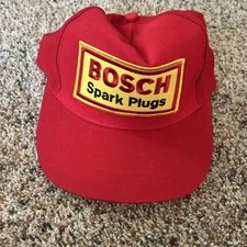 Bosch Spark Plug SnapBack New Vintage Red Hat