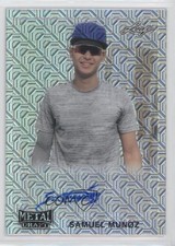 2021 Leaf Metal Draft 1990 Leaf Auto Silver Mojo Samuel Munoz #LA-SM1 Auto w5b