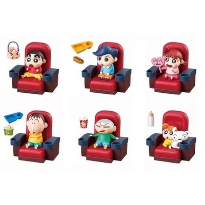 6er Set Buntstift Shin-chan Arashi o Yobu Kasukabe Kino