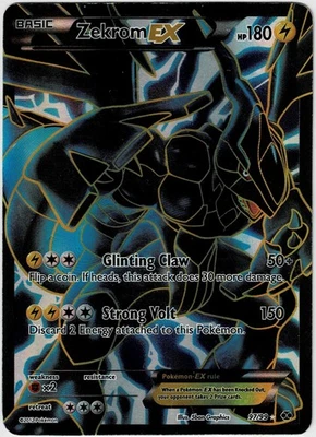 Zekrom Ex Pokémon TCG Cards for sale | eBay