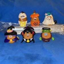 Lot of 8 McDonalds Halloween McNugget Buddies 1992 Happy Meal Toys Vintage