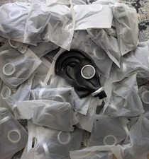 Bulk 10 New GP5 Black Soviet Style Gas Masks