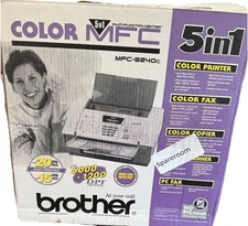 Brother MFC-3240c Color Inkjet MFP Printer Fax Copier Scanner 5 In 1
