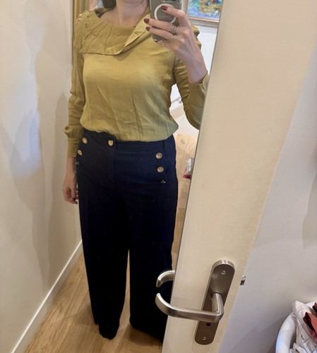 Max Mara, Chemise Femme Vintage MAX MARA Taille UK10