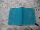 HOSTESS SET # 1034 * Single (1) Turquoise Placemat * Vintage 1960s Barbie * RARE
