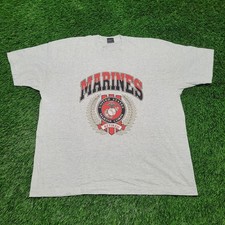 Vintage 1993 USMC Marines Retired T-Shirt Mens XXL USA Made
