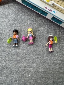 L Lego Friends Sunshine Catamaran, 41317 No Figs/Manual Missing Sail Incomplete