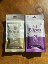 The Super Patch Company:The REM Patch & The Lumi Patch Pack Of 28 Patches