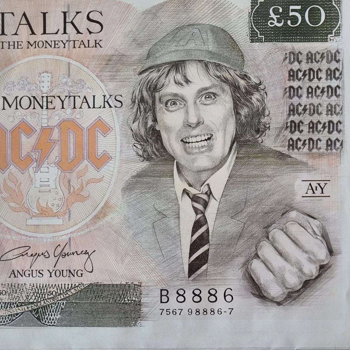AC/DC - Moneytalks 7'' Vinyl Germany