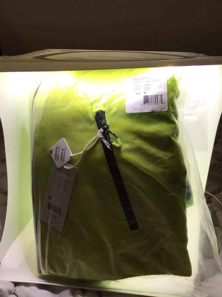 Chaqueta Flota Obermeyer Niño Talla Mediana Electrify Color Impermeable Foto 2 de 4