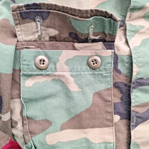 Golden Mfg M81 Coat Medium Short BDU Woodland Camouflage Military Hunting Combat - Picture 7 of 18