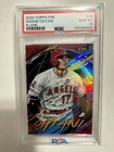 2020 Topps Fire Shohei Ohtani #49 RED Flame PSA 10