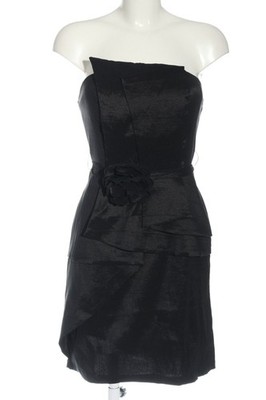 ROMEO & JULIET COUTURE schulterfreies Kleid Damen Kleid Gr. DE 40 schwarz