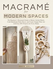 Macrame Beginner Guide DIY Knots Boho Decor Book