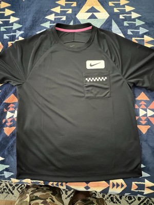 Nike Men s Dri-Fit Dye Wild Card Training Shirt DX8634-010 Size Large Black