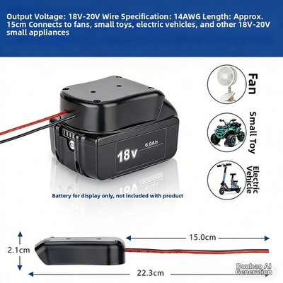 #ad For DEWALT Connector Easy Installation Compact Portable Design Plastic Housing AU $24.40