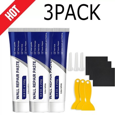 2X Wall Repair Kit Paste Mending Agent Multi-functional Quick Dry Self-adhesive