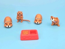 Lot of Vintage Littlest Pet Shop Hurrying Hamsters Pets 1992