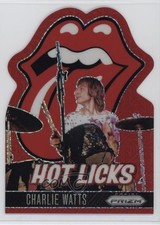 2025 Prizm The Rolling Stones Hot Licks Die-Cut Red Mojo /99 Charlie Watts 1jb0