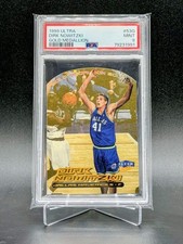 1999 Ultra Dirk Nowitzki Gold Medallion PSA 9 MINT 2nd Year #53G Pop 5 NO PSA 10