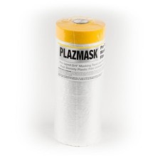 Pre-Taped Masking Film, 9-Feet X 65-Feet 1 Roll