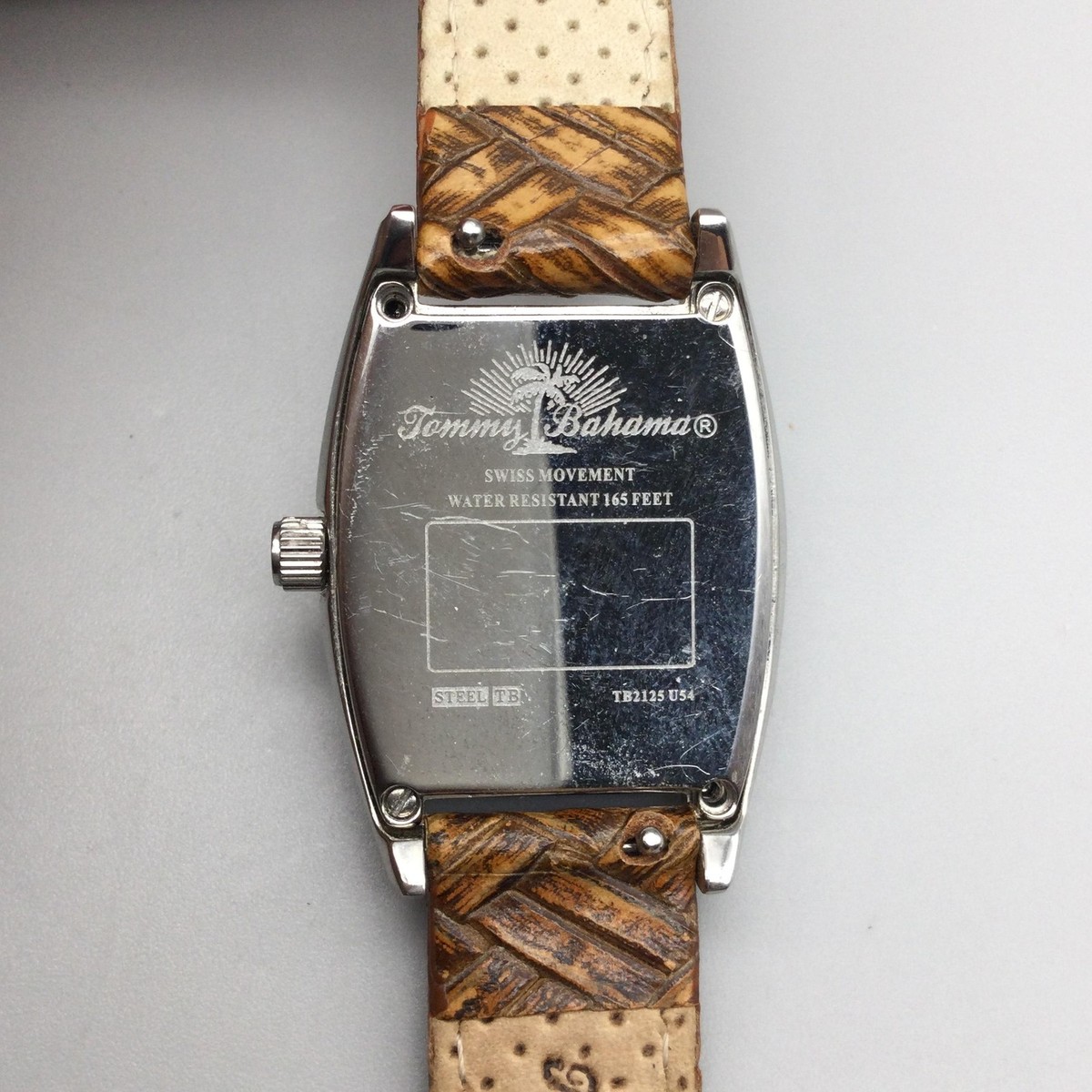 Tommy Bahama Womens Watch 25mm Champagne Dial Brown Leather  display picture 1