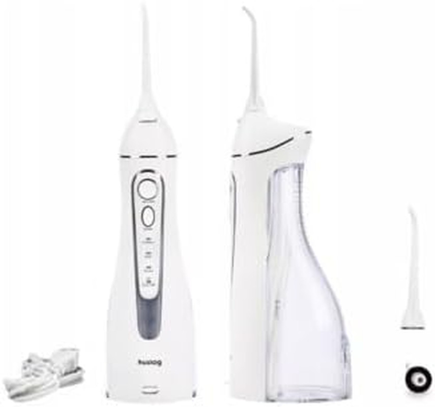 Idropulsore Dentale Portatile Senza Fili, 4 Modalità E 2 Ugelli, 150 Ml, IPX7 Im