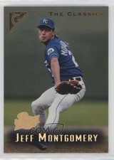 1996 Topps Gallery The Classics Player's Private Issue /999 Jeff Montgomery 1v6