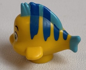LEGO Flounder Fabias Fish Minifigure Ariel Little Mermaid 41145 41050 41063
