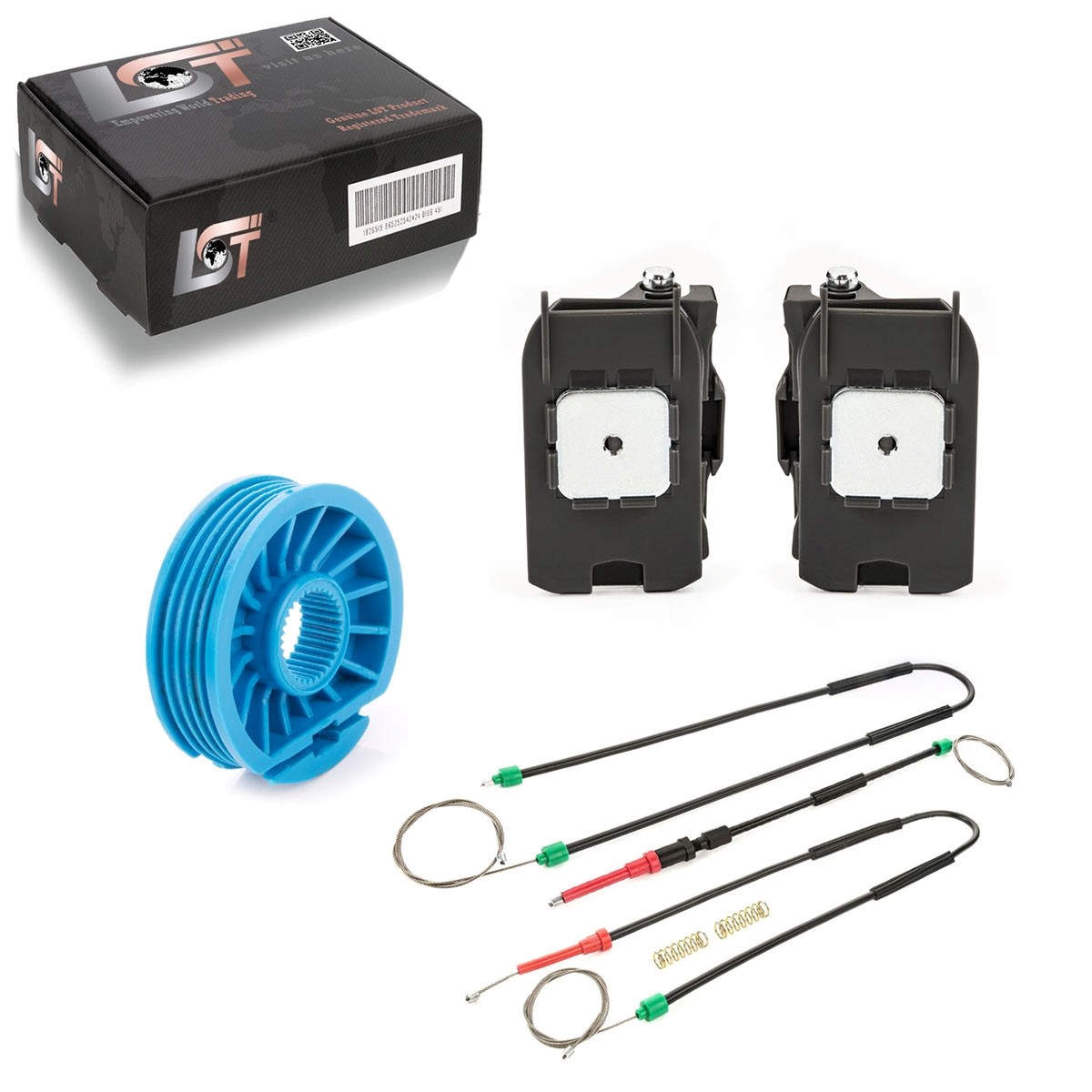 Window Regulator Repair Kit Front Left Right For Ford Focus II Cabriolet Coupe