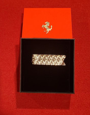 Lifestyle Ferrari Store 20219 Engraved Prancing Horse Brass Money Clip Italy