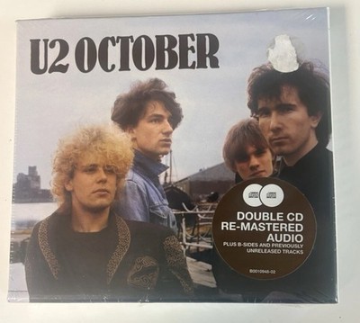 U2 - October Deluxe Edition 2 CD Island Bonus Live Unreleased SEALED