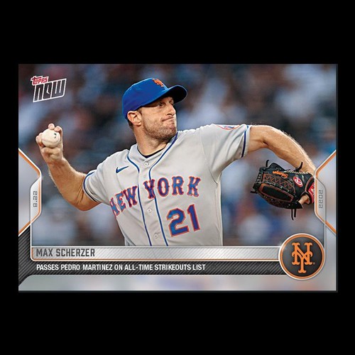 2022 Topps Now 759 Max Scherzer