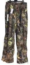 WFS Element Gear Camo Hunting Pants, Side Zip Ankle, Burly Camo Tan (X-Large)
