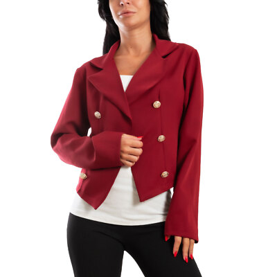 Elegante Damen Kurzjacke Bolero Übergangsjacke TOOCOOL VI-6837