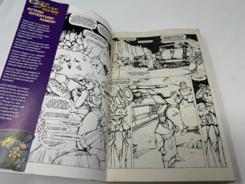 Gold Digger Gold Brick #1 #2 (Antarctic Press,2002) P. Fred Perry Dust Jacket - Picture 10 of 14