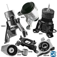 Engine Motor Mounts & Auto Transmission Mount 6Pcs Set for QX60 17-20 V6 3.5L